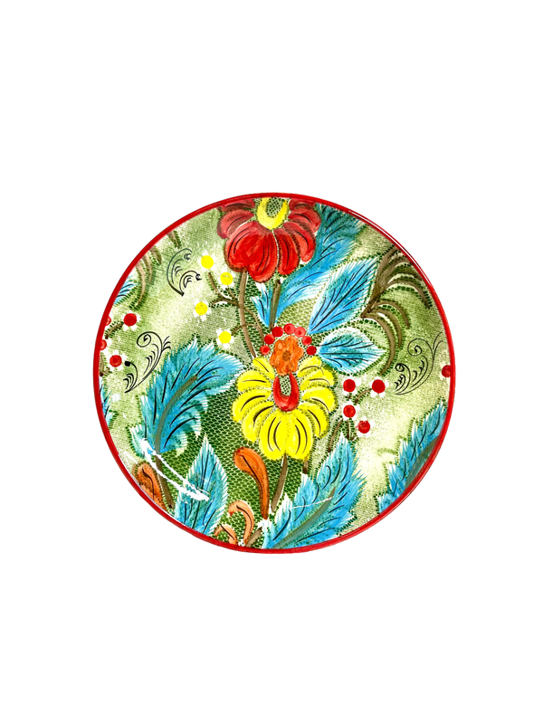 Handmade Legan 32 cm Karakalam "Qora galam", Gul Navgari