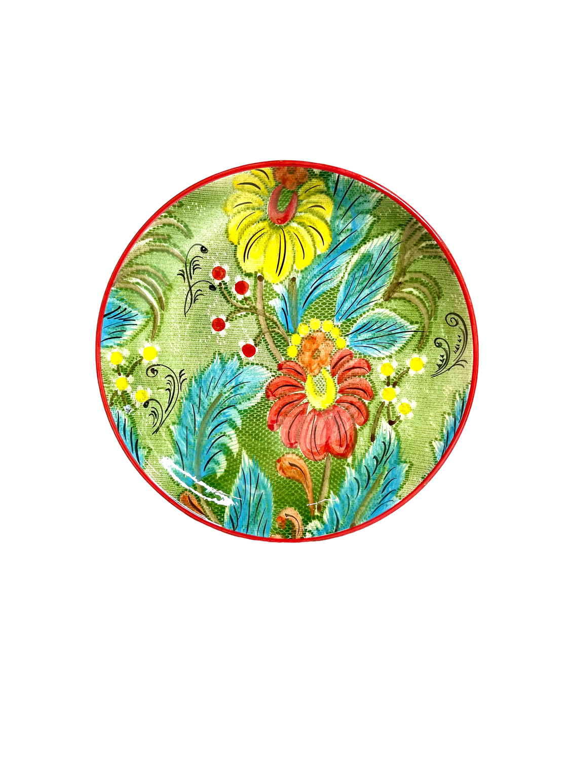 Handmade Legan 32 cm Karakalam "Qora galam", Gul Navgari