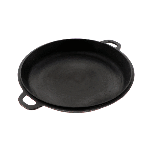 Polished Uzbek frying pan-lid for 16 l kasan