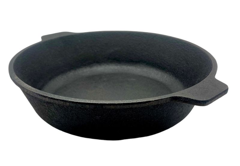 Uzbek cast iron frying pan D26x6 cm