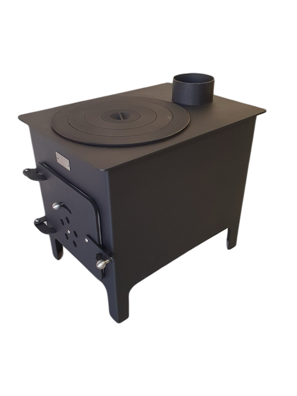 Stove 6kW Standart with grids, with adjustable chimney outlet position