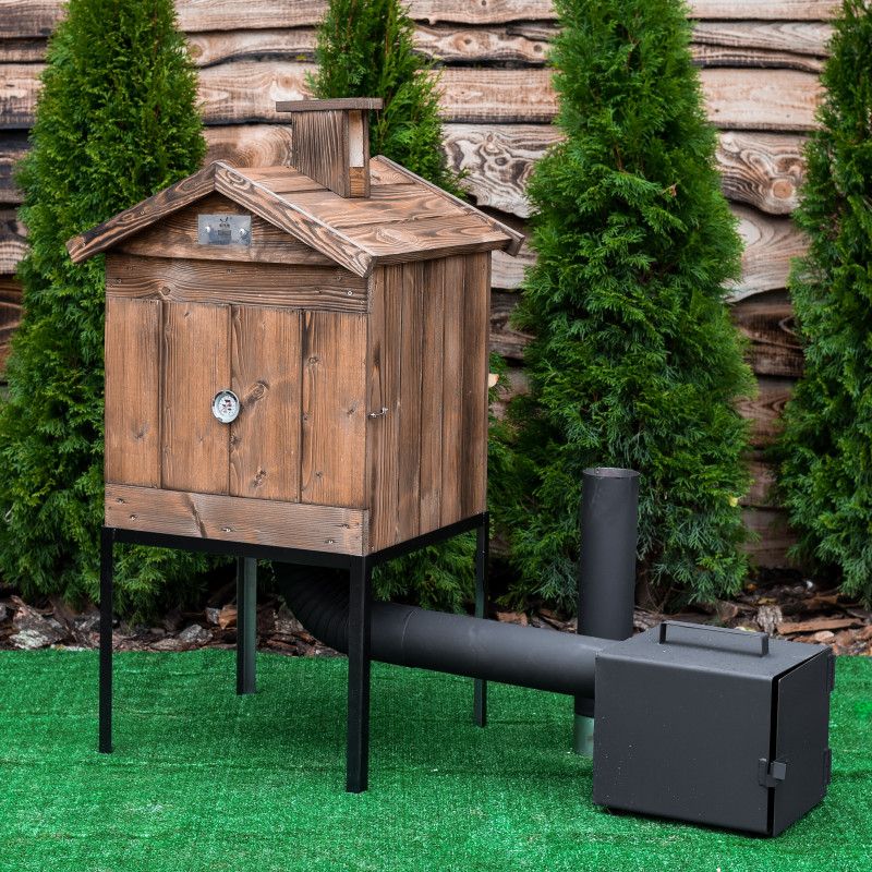 Wooden smoker Standart Plus, 50×50 cm