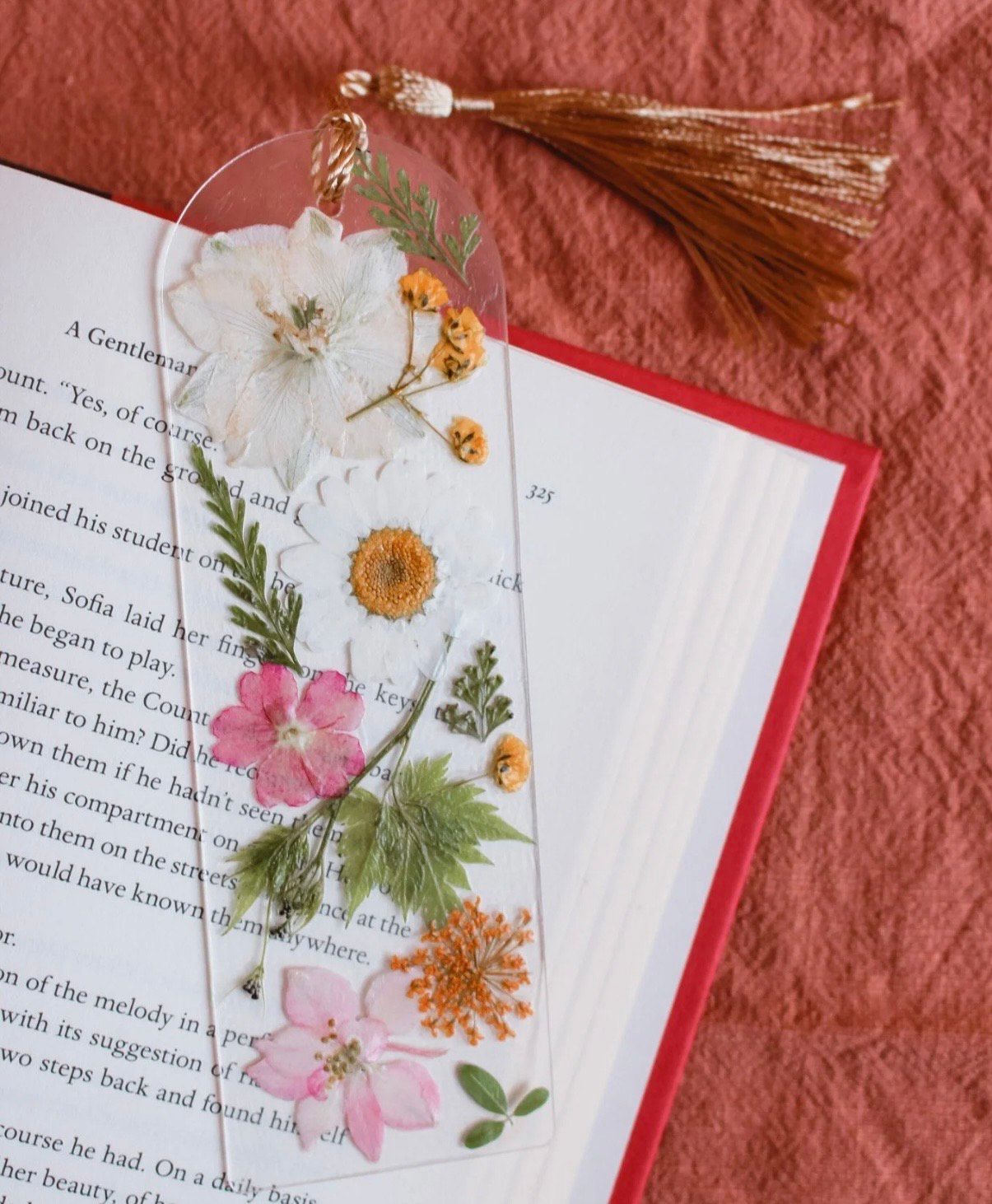 Floral Bookmark Class