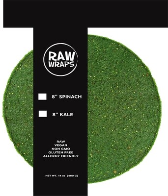 Kale Wraps- 20 wraps per bag