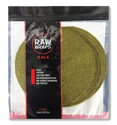 Kale Wraps- 5 wraps per bag