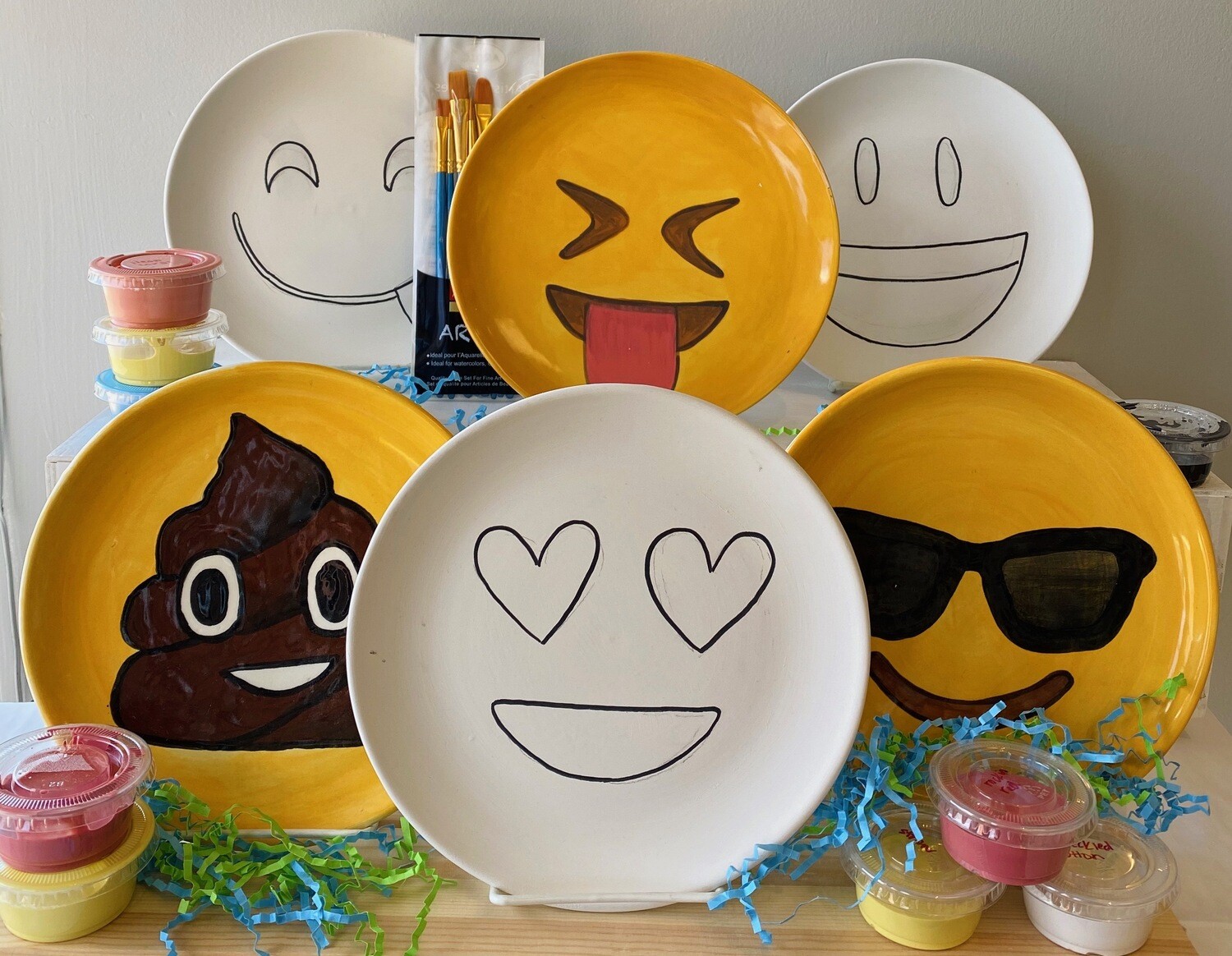Take Home Emoji Party Kit - Pick up Curbside or Delivery