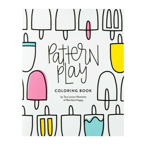Rad + Happy Pattern Play Coloring Book