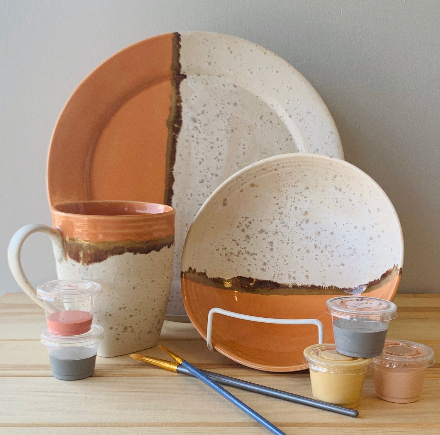 Take Home Stoneware Place Setting- Pick up Curbside