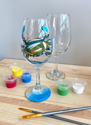 Take Home Wine Glass Party - Pick up Curbside
