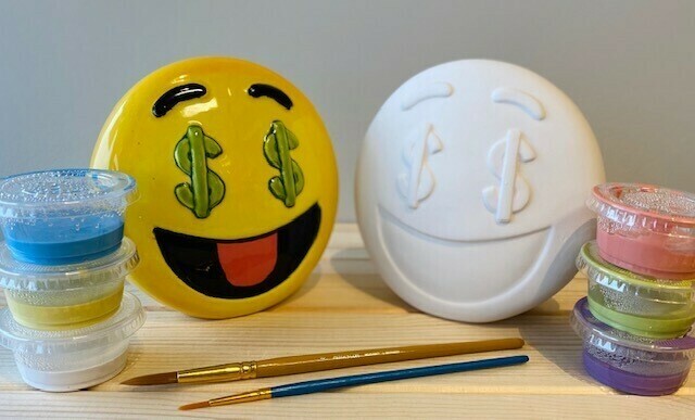 Seeing Dollars Emoji Bank