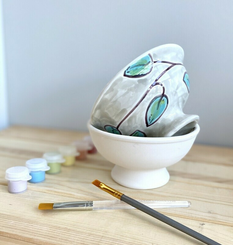 Footed Ice Cream Bowl