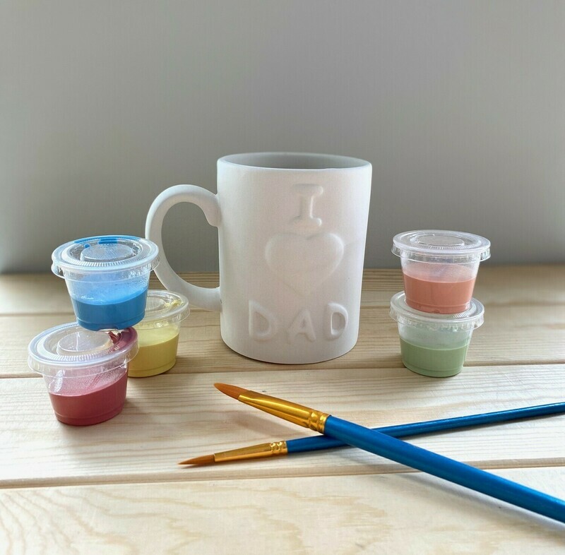 I Love Dad Mug