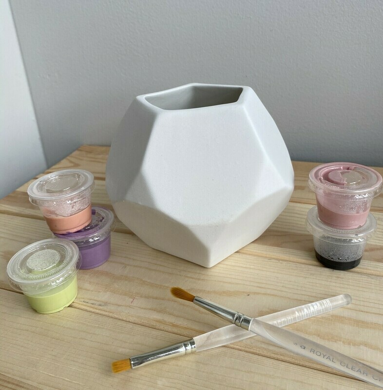 Faceted Planter