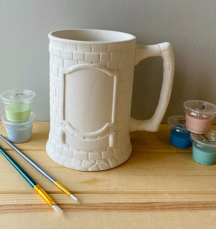 Crested Stein Mug