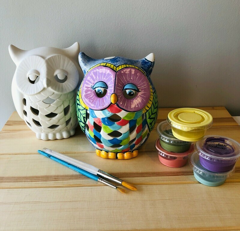D/c&#39;d Owl Lantern
