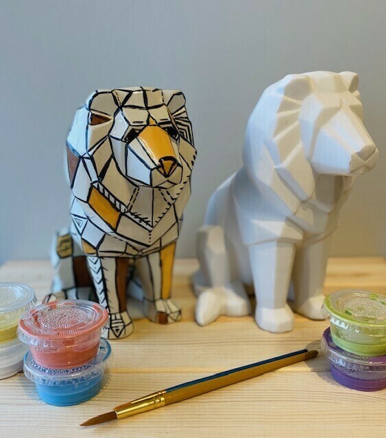 Faceted Lion