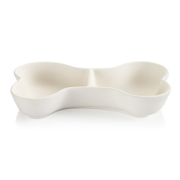 Bone Shaped Dog Bowl