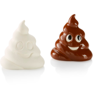 Party Pooper Poop Emoji Figurine