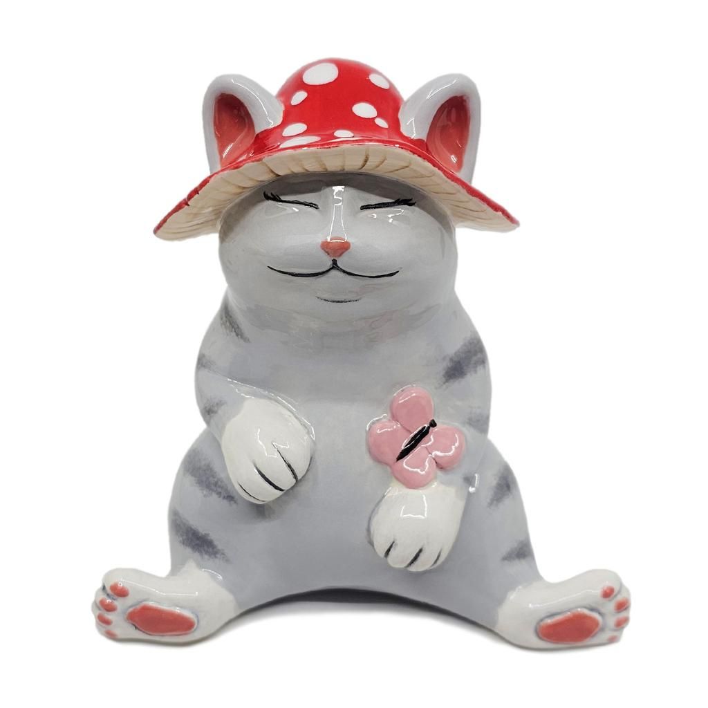 New Mushroom Hat Cat