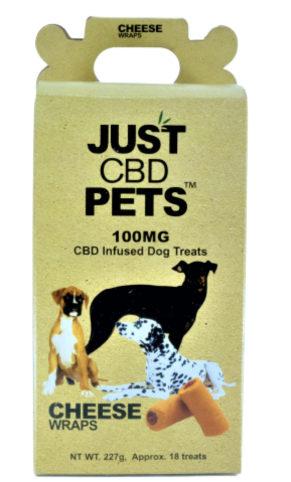 PET - Just CBD Pet Treats Cheese Wraps
