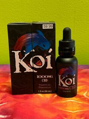Koi Hemp Extract CBD Vape Juice Tropical Popsicle 1000mg