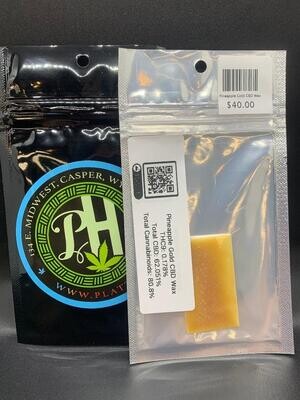 Pineapple Gold CBD Wax Concentrate