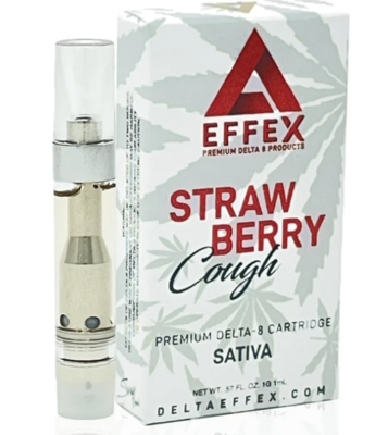 CART - Effex Strawberry Cough Sativa Delta-8 Cart