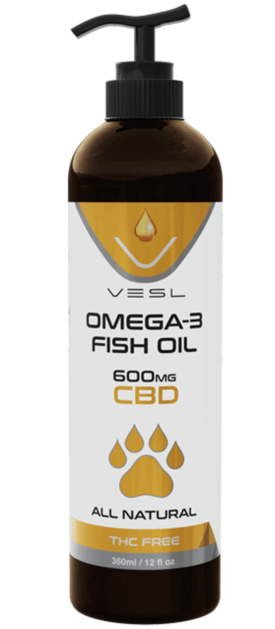 Vesl Omega-3 Fish Oil 600mg Pet Oil