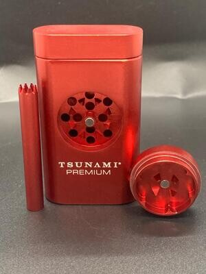 Tsunami Magnetic Dugout w/ Grinder Red