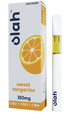 DISP - Olah Sweet Tangerine 350mg CBD CBG CBN Disposable Pen