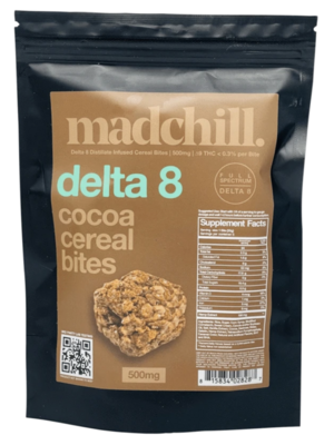 Madchill Delta 8 500mg Cocoa Cereal Bites