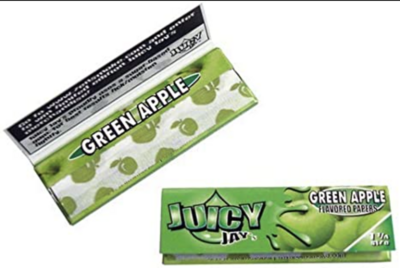 Juicy Jay's Green Apple Papers 1 1/4