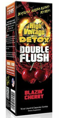 High Voltage DBL Flush Detox Blazin Cherry 12hr 