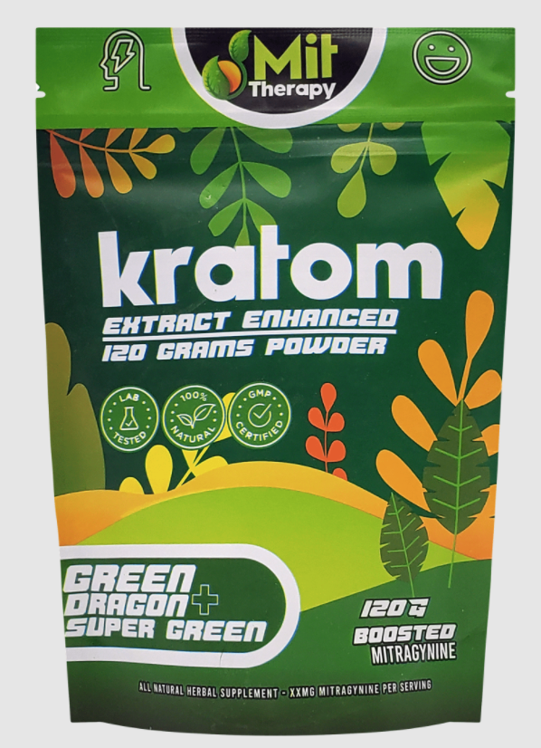 Mit Therapy Green Dragon/ Super Green 90ct Capsules Kratom