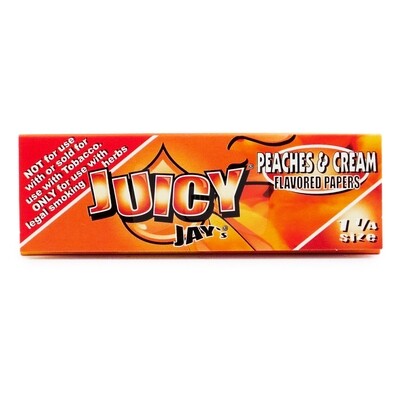 Juicy Jay's Peaches & Cream Papers 1 1/4