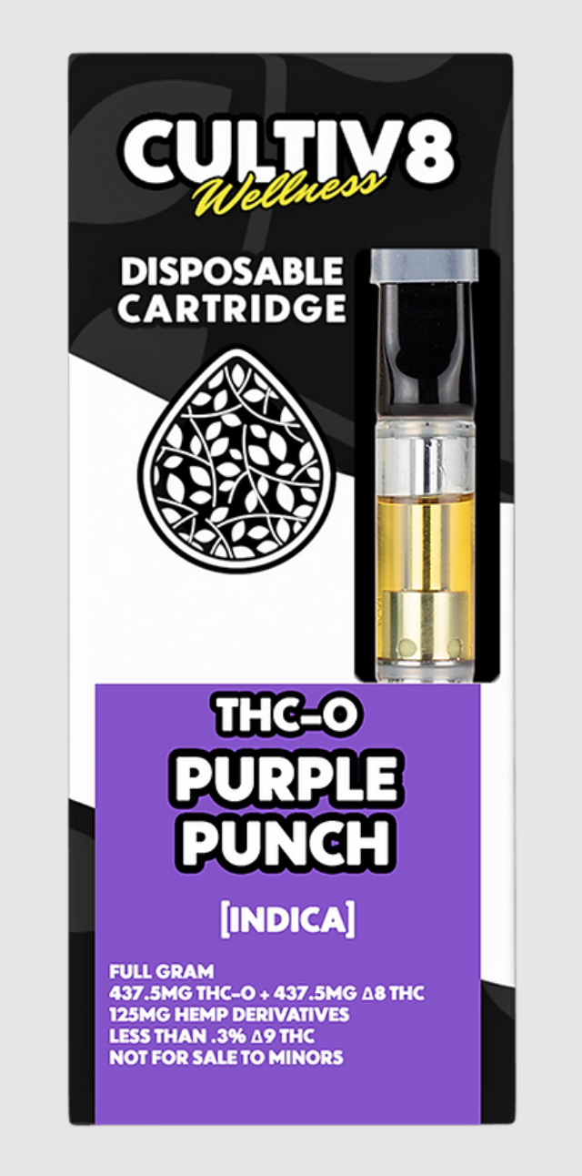 CART - Cultiv8 Wellness Purple Punch THC-O