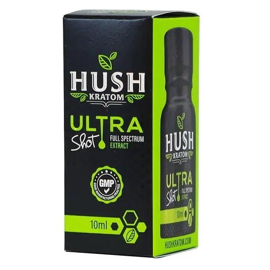 Hush Kratom Shot Ultra Lime