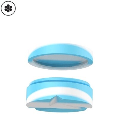 CARB - White Rhino Puck Spinner Silicone Carb Cap