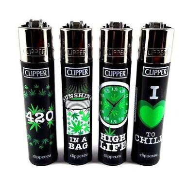 Clipper - Green Leaf Lighter