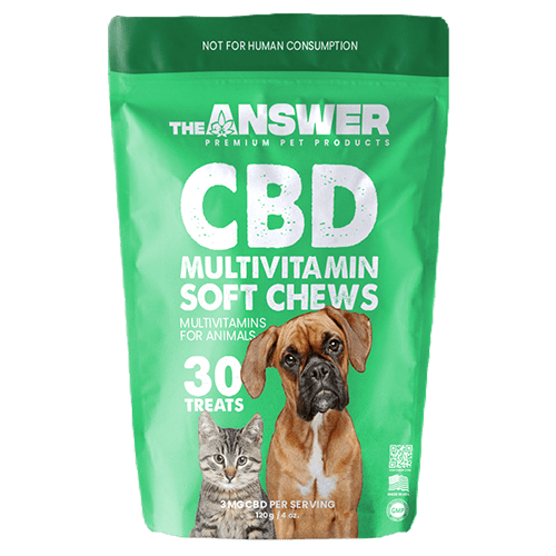 Pet CBD Multivitamin Soft Chews 3mg CBD 30pk