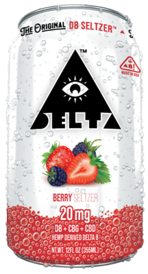 D8 Seltzer Berry 20mg 12fl oz Drink