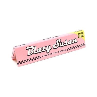 Blazy Susan Pink Rolling Papers King Size Slim