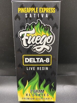 DISP - Fuego Live Resin Delta 8 Pineapple Express 2g