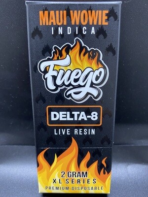 DISP - Fuego Live Resin Delta 8 Maui Wowie 2g