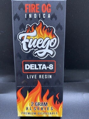 DISP - Fuego Live Resin Delta 8 Fire OG 2g