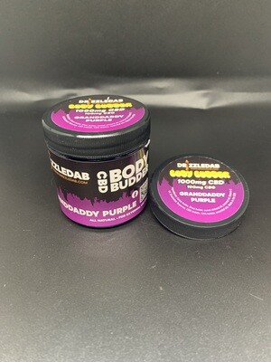 Drizzledab Granddaddy Purple 1000mg CBD Body Budder