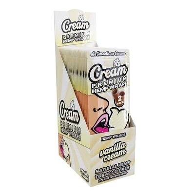 Cream Vanilla Hemp Wrap
