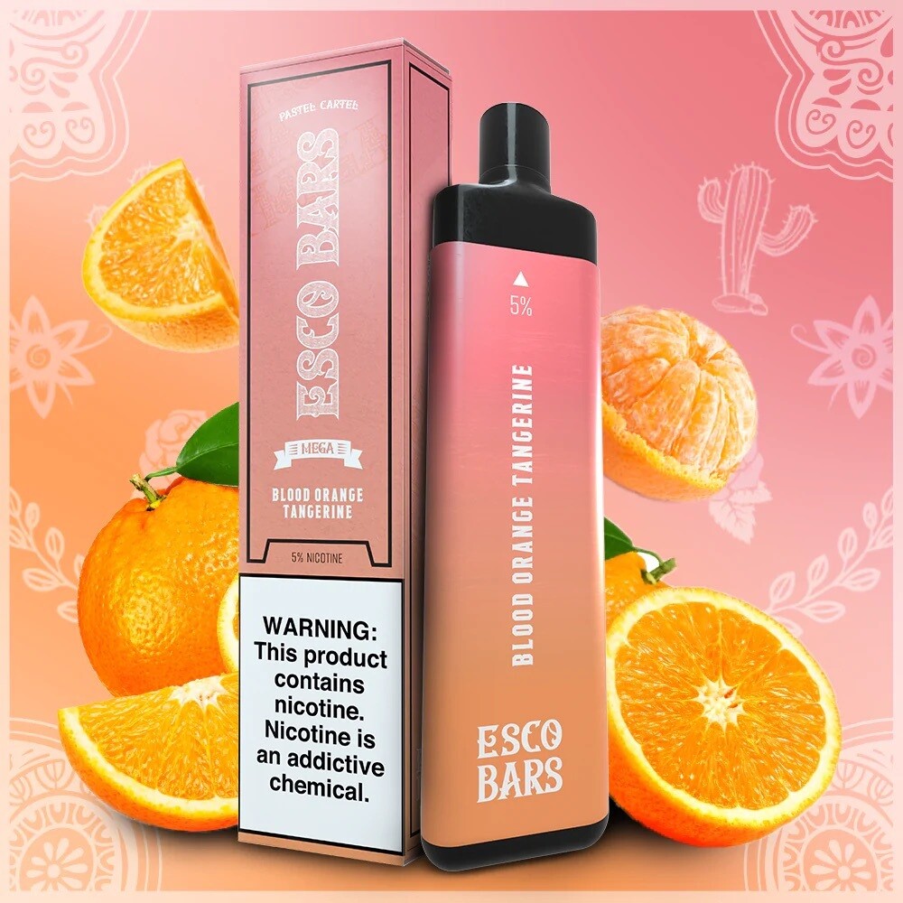 NIC - Esco Bars Mega 5000 Puff Blood Orange Tangerine