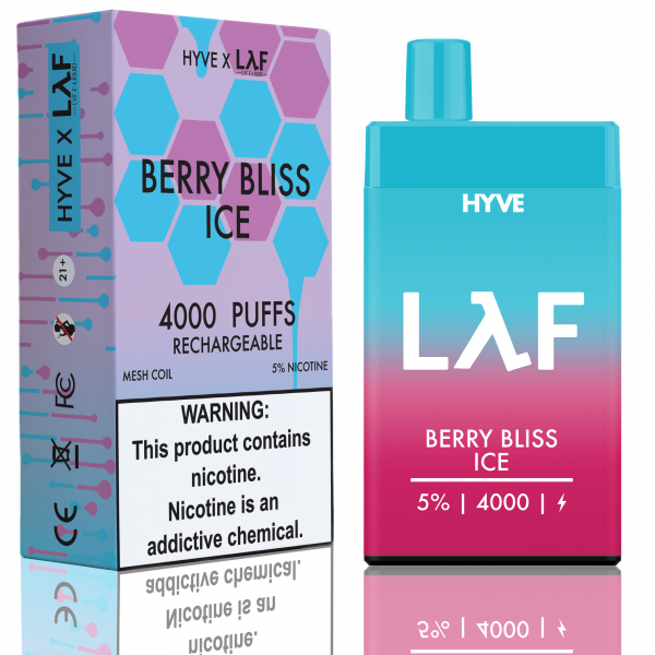 NIC - Hyve x Lyf Berry Bliss Ice  4000 puff
