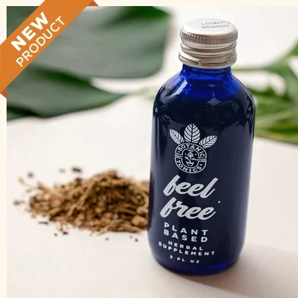 Botanic Tonics - FEEL FREE Herbal Supplement - 2fl oz SHOT